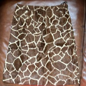 Worth giraffe skirt